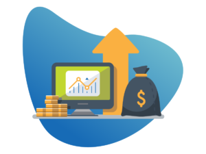 Icons that show the difference between APR and interest rates on car loans.